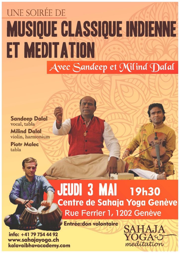 Expérience de musique (Groupe de Noida, New Delhi Inde) et méditation